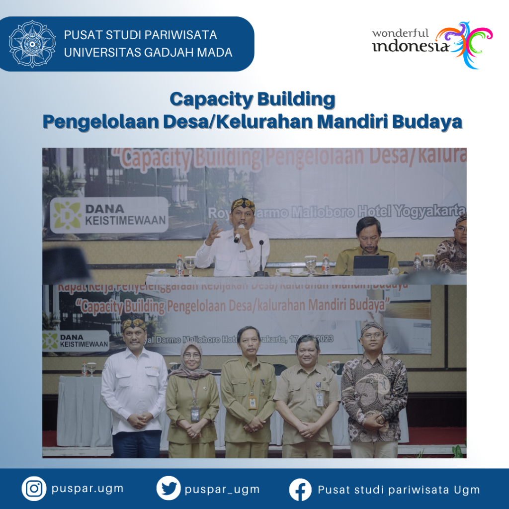 Capacity Building Pengelolaan Desa/Kalurahan Mandiri Budaya – Puspar